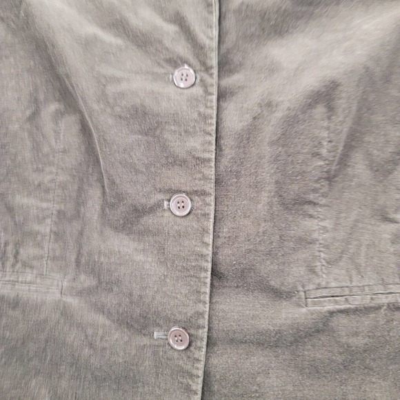 Ann Taylor Loft Stretch Jacket Womens 8 Brown‎ Buttons Long Sleeve - Picture 10 of 14